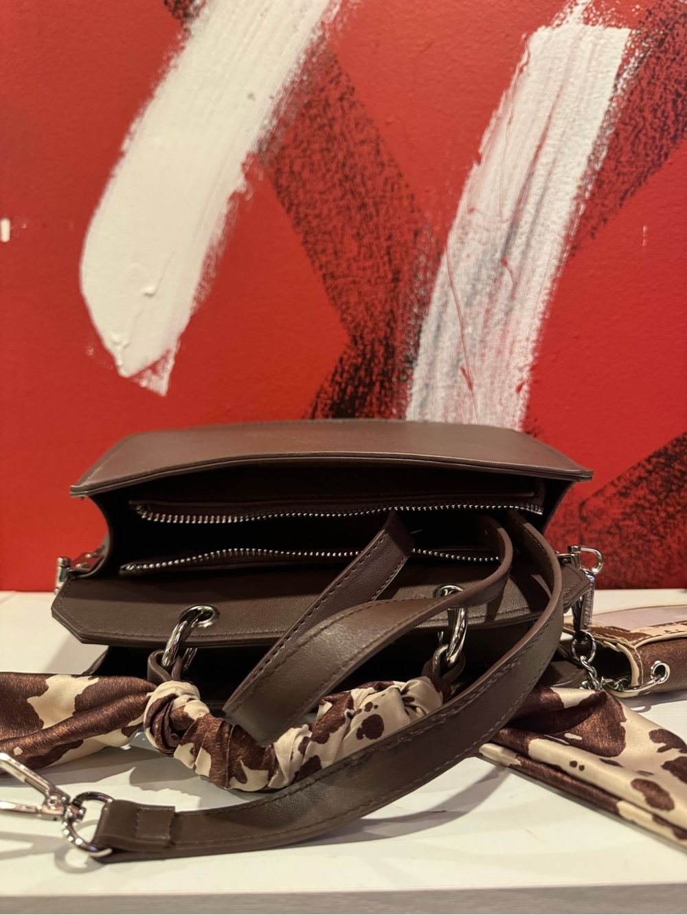 Steve Madden Evelyn cowprint bag - Picture 3 of 3